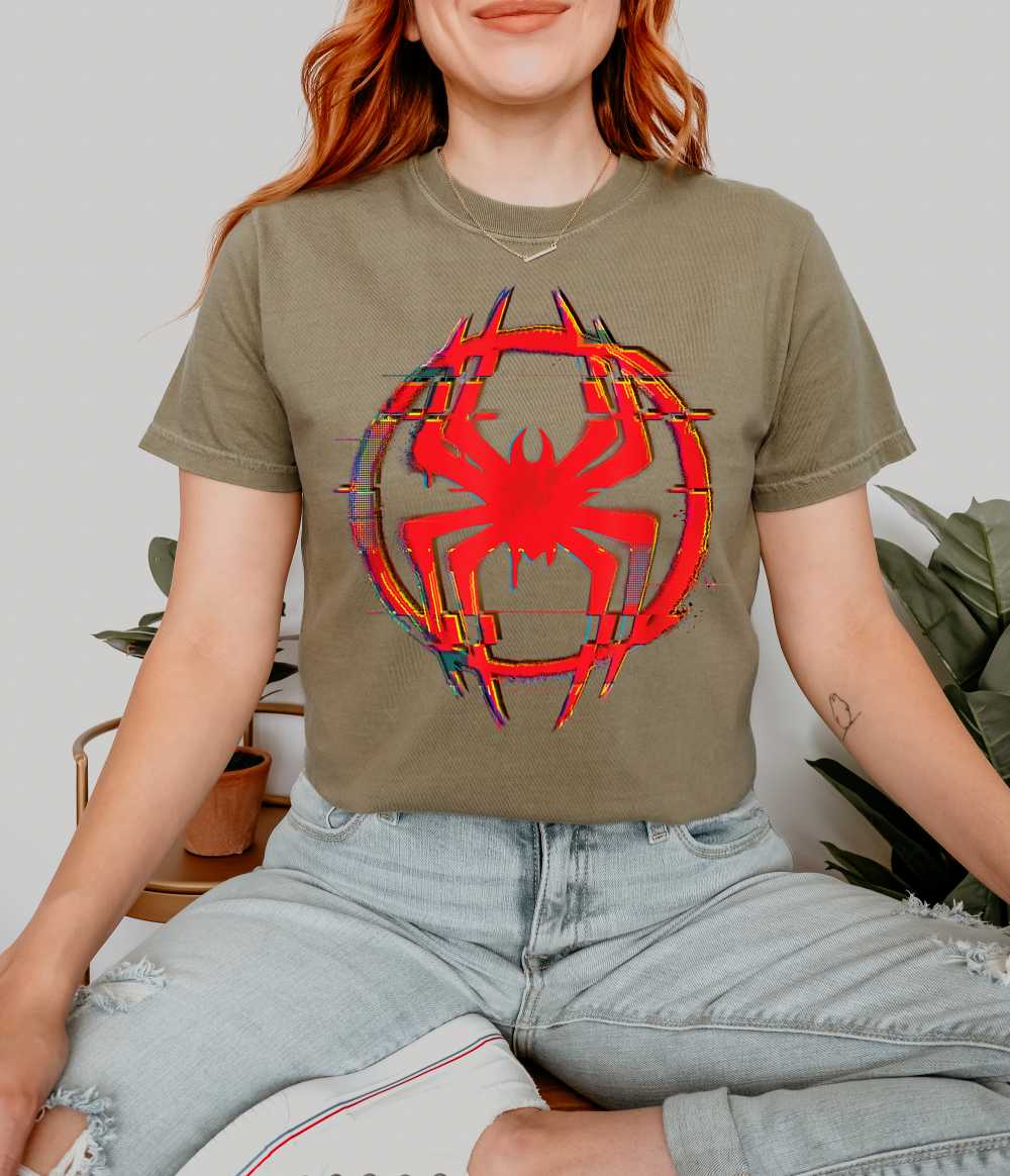 Spider-Man Static Logo Spider-Man Static Logo T-Shirt - Image 1