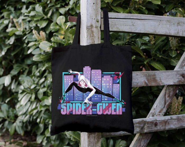 Spider Gwen City Tote Bag