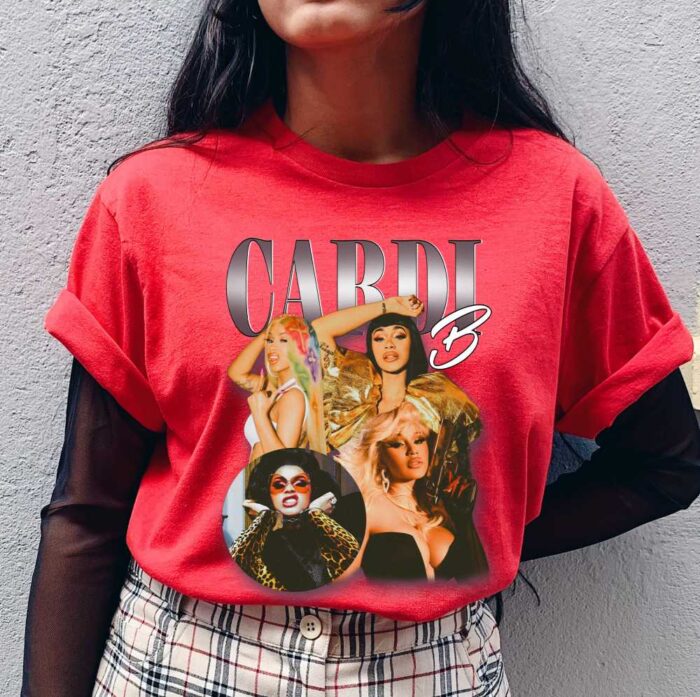 Cardi B Poster T-Shirt - Image 2