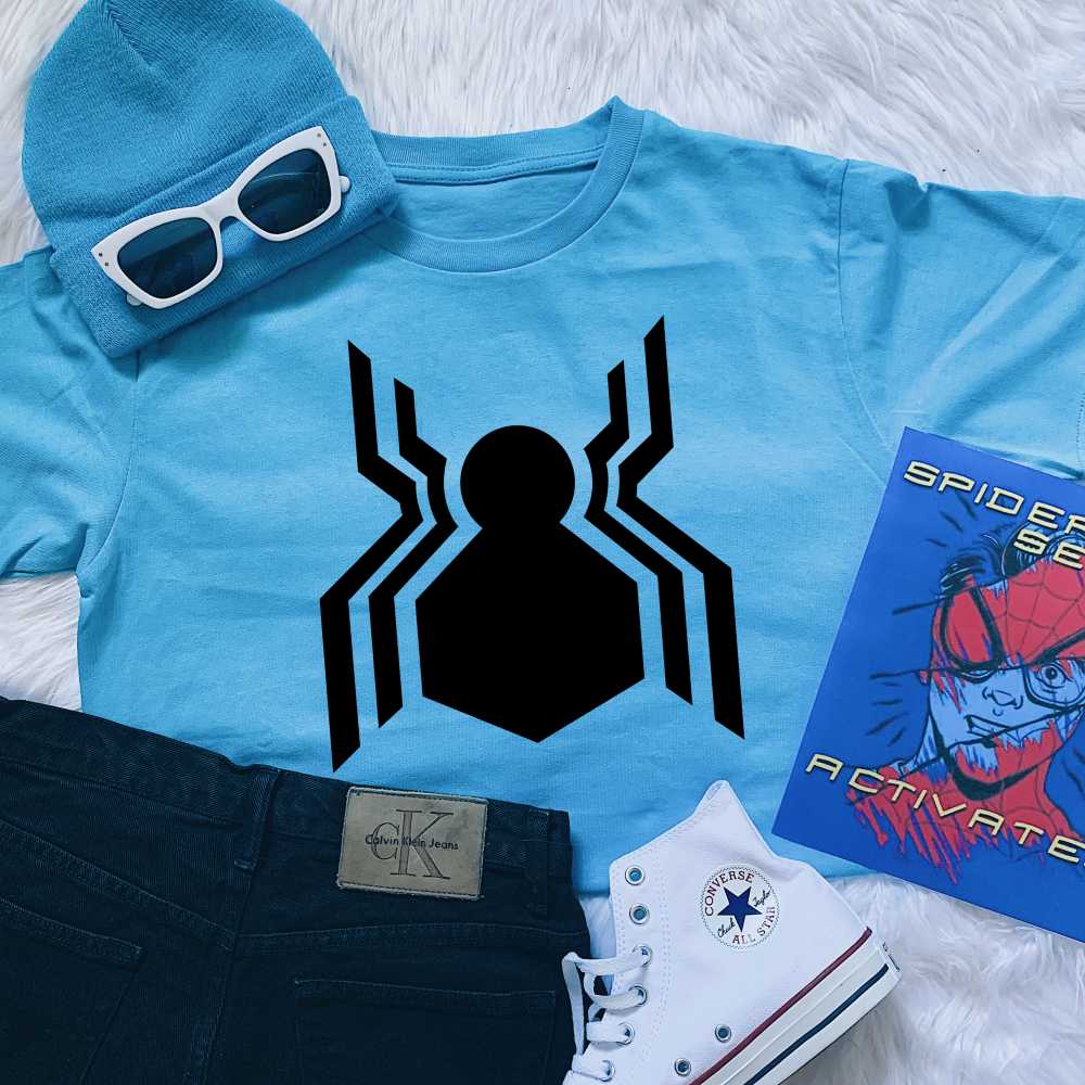 Geometric Spider Logo Geometric Spider Logo T-Shirt - Image 1