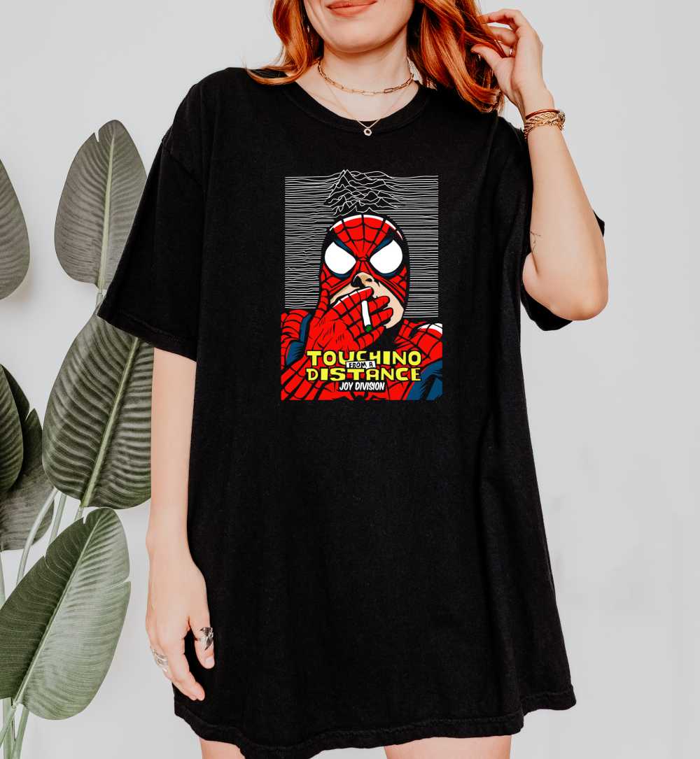 Joy Division Spider-Man Joy Division Spider-Man T-Shirt - Image 1