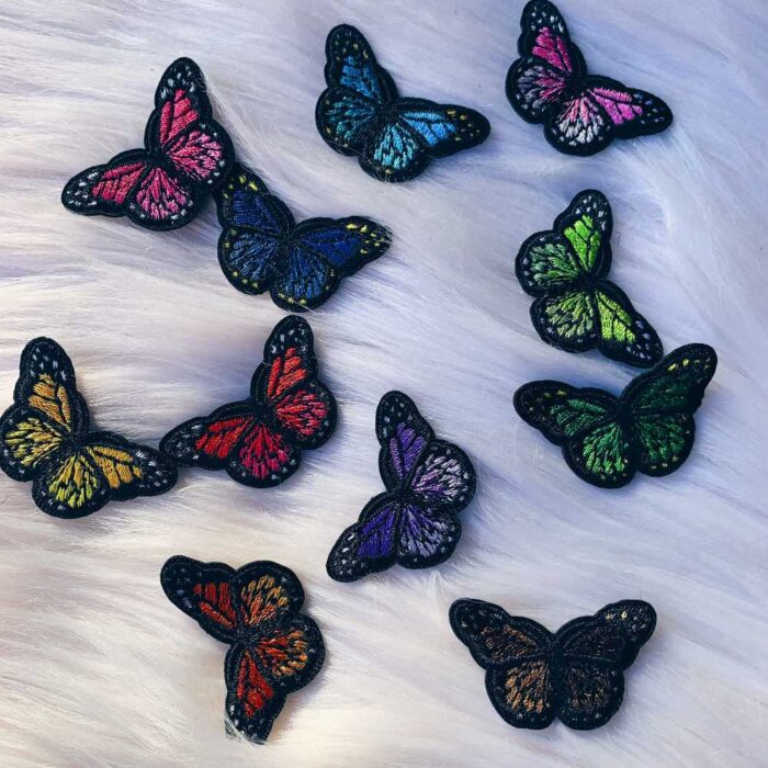Mini Purple Butterfly Patch - Image 2