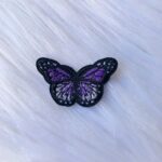 Mini Purple Butterfly Patch