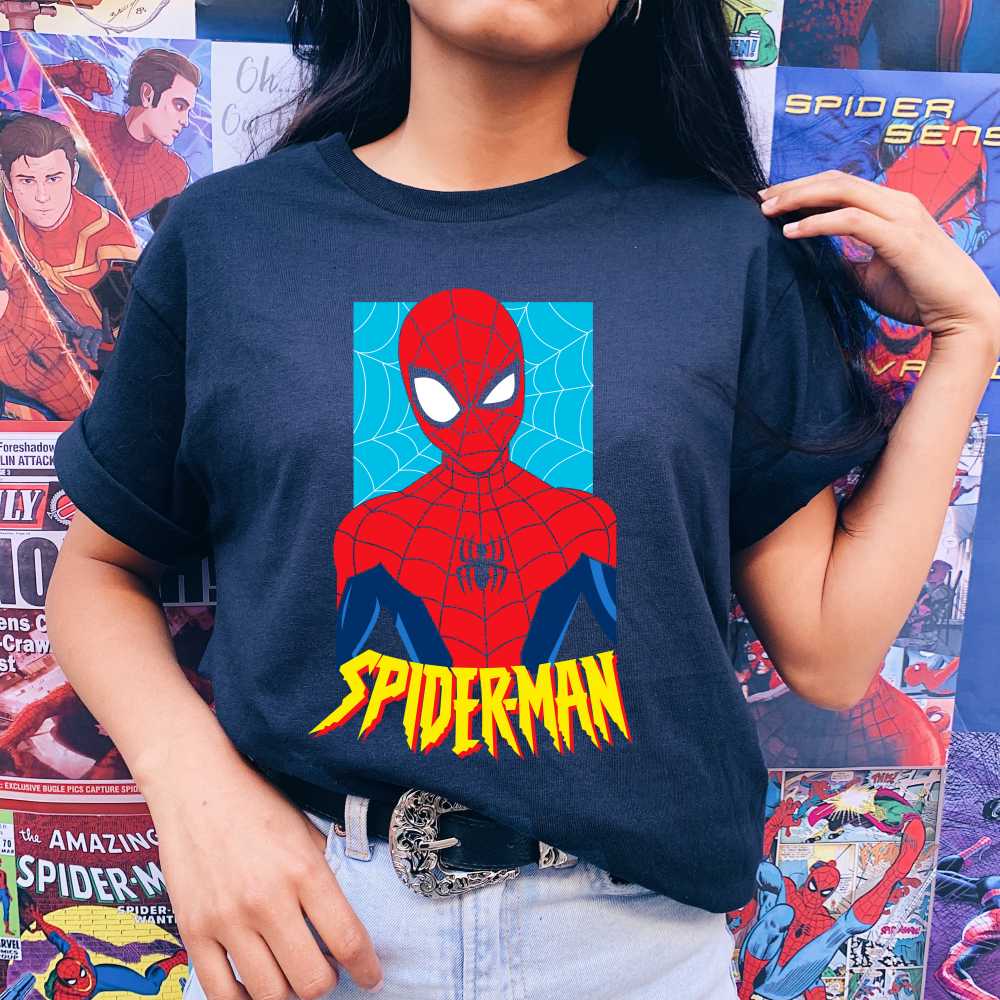 Spider-Man Portrait Spider-Man Portrait T-Shirt - Image 1
