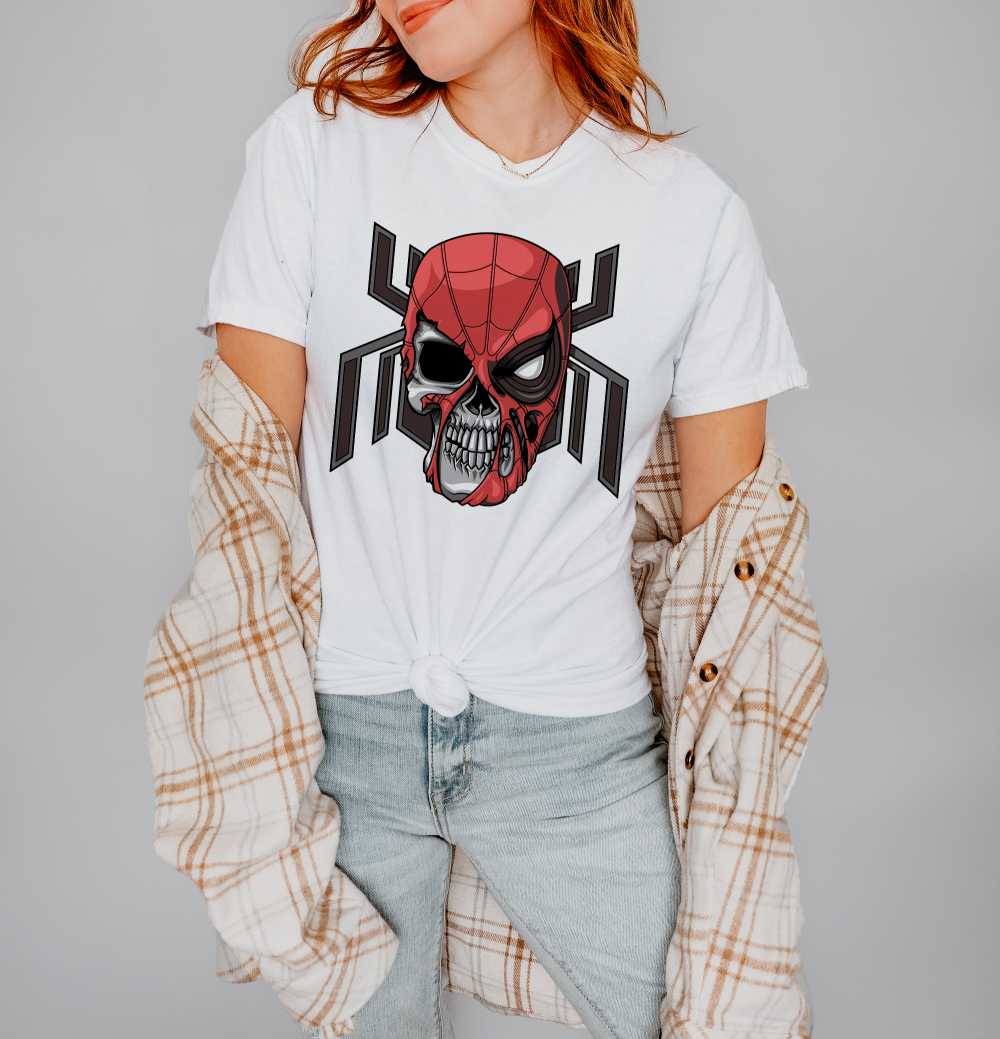 Spider-Man Skull Spider-Man Skull T-Shirt - Image 1