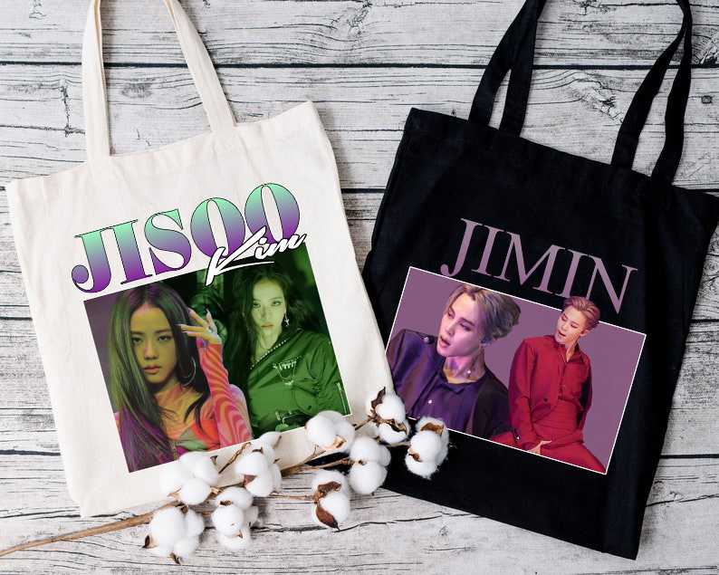 K-Pop Collection Tote Bag K-Pop Collection Tote Bag