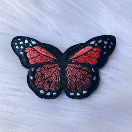 Peach Butterfly Patch