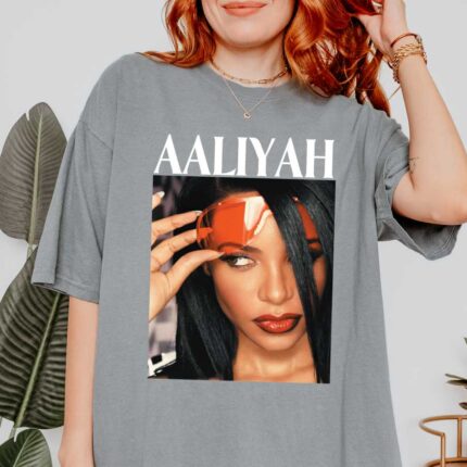 Aaliyah Retro T-Shirt