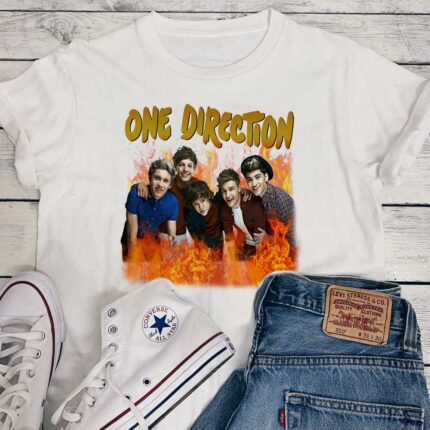 One Direction Flames T-Shirt