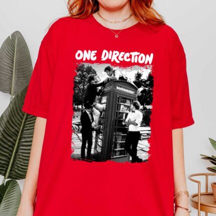 One Direction Telephone Booth T-Shirt