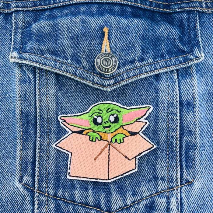 Baby Yoda in A Box Patch
