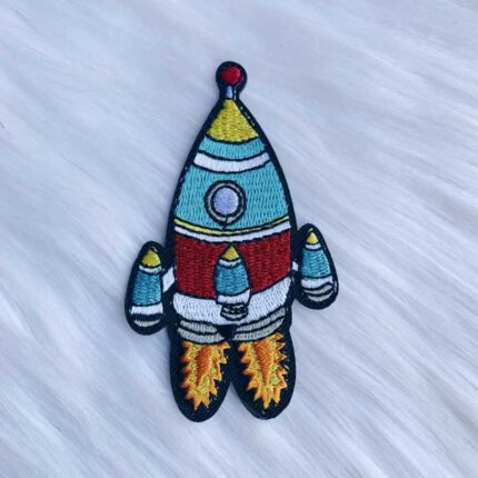 Colourful Rocket Patch