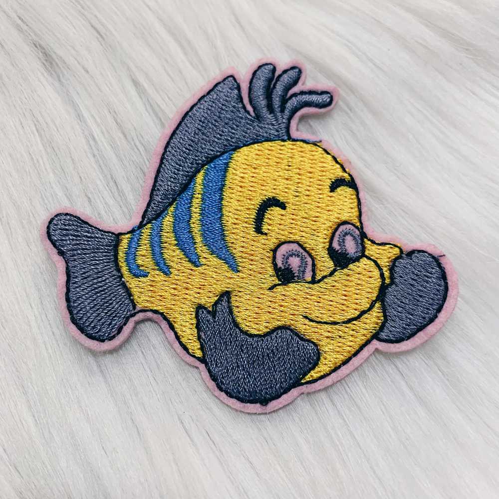 Flounder Pink Patch Flounder Pink Patch