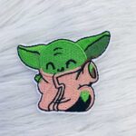 Happy Baby Yoda Patch