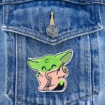 Happy Baby Yoda Patch