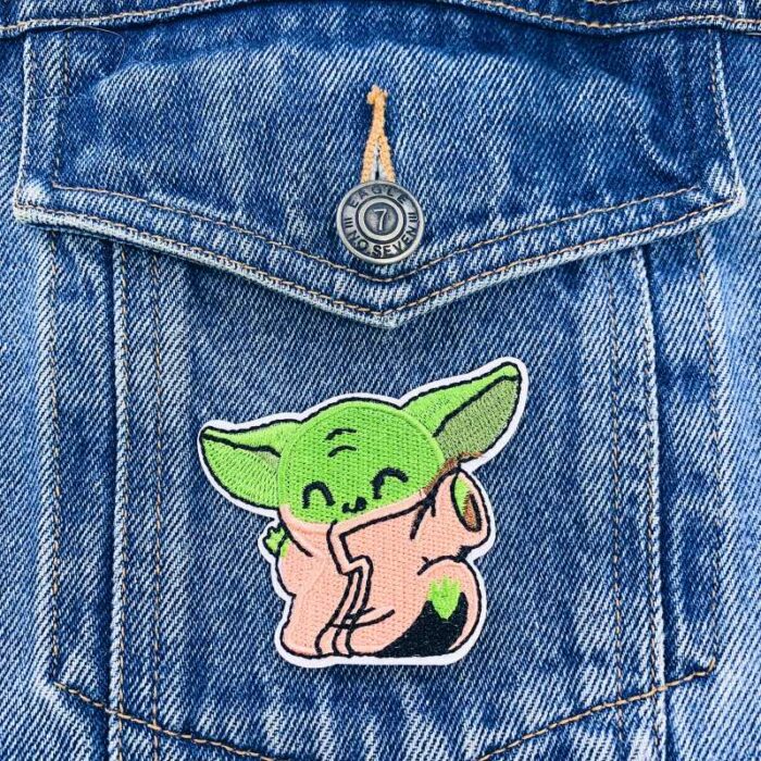 Happy Baby Yoda Patch