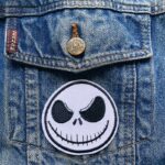 Jack Skellington Face Patch