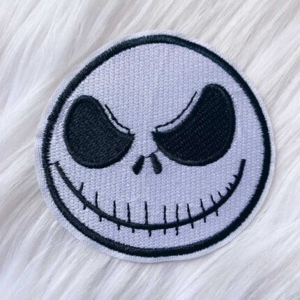 Jack Skellington Face Patch