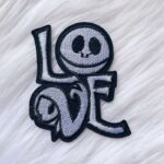 Jack Skellington Love Patch