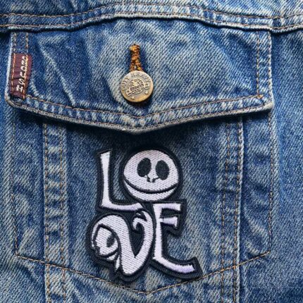 Jack Skellington Love Patch