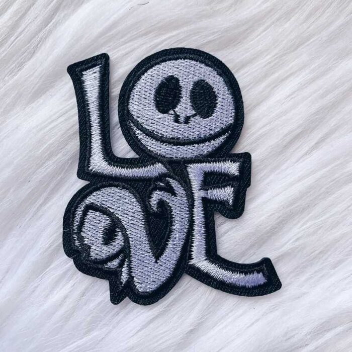 Jack Skellington Love Patch - Nowstalgia