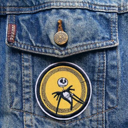 Jack Skellington Yellow Patch