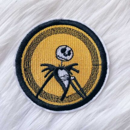Jack Skellington Yellow Patch
