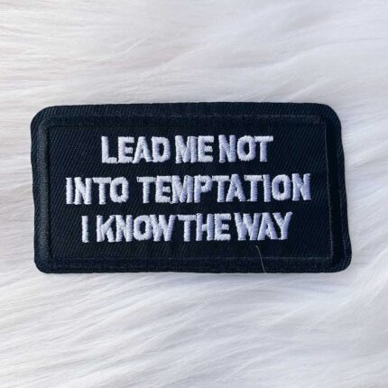 Lead Me Not Patch