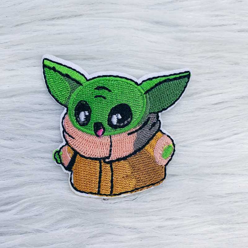 Shocked Baby Yoda Patch Shocked Baby Yoda Patch