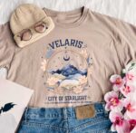 Velaris City of Starlight Mountain T-Shirt