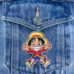 Chibi Jumping Luffy Patch