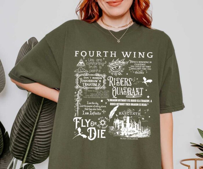 Fourth Wing Quotes T-Shirt