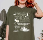 Fourth Wing Book Quotes T-Shirt