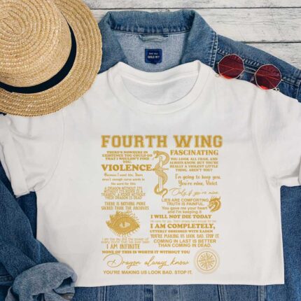 Fourth Wing Quotes T-Shirt