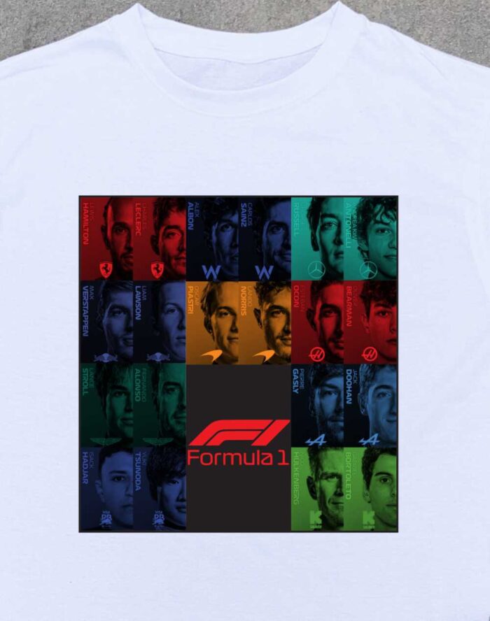 Formula 1 Eras Front and Back Print T-Shirt - Image 3