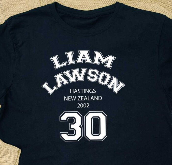 Liam Lawson 30 T-Shirt - Image 2