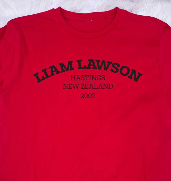 Liam Lawson 2002 T-Shirt - Image 2