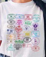 F1 Country Stamps Colour T-Shirt
