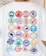 F1 Country Stamps Colour T-Shirt