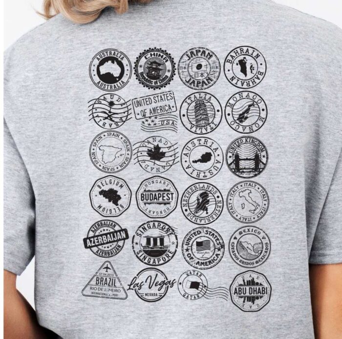 Formula One Stamps T-Shirt - Image 2