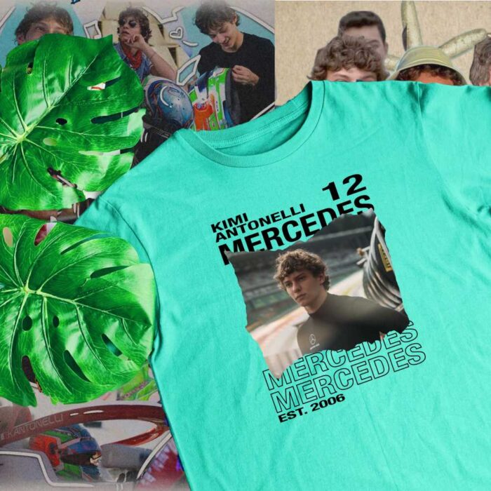 Kimi Antonelli Mercedes T-Shirt - Image 3