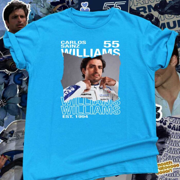 Carlos Sainz Williams T-Shirt - Image 2