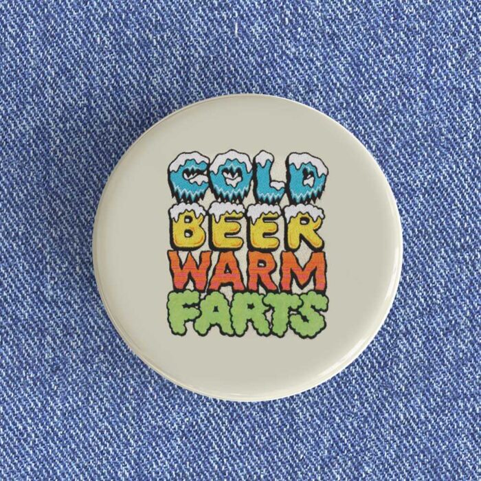 Cold Beer Badge/Magnet - Nowstalgia