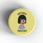 Crap Attack Badge/Magnet