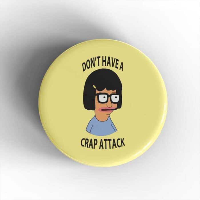 Crap Attack Badge/Magnet