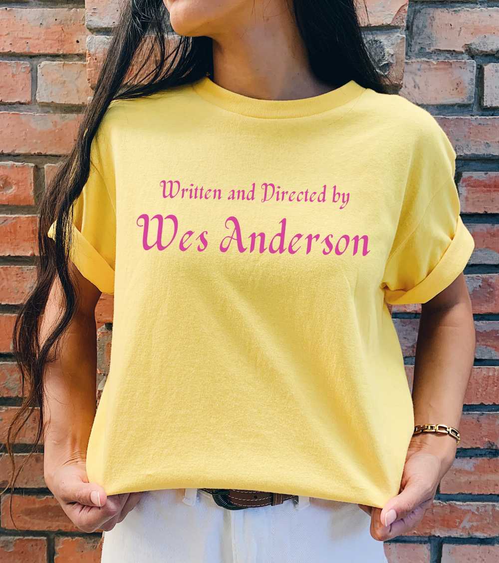 Directed By Wes Anderson T-Shirt Directed By Wes Anderson T-Shirt