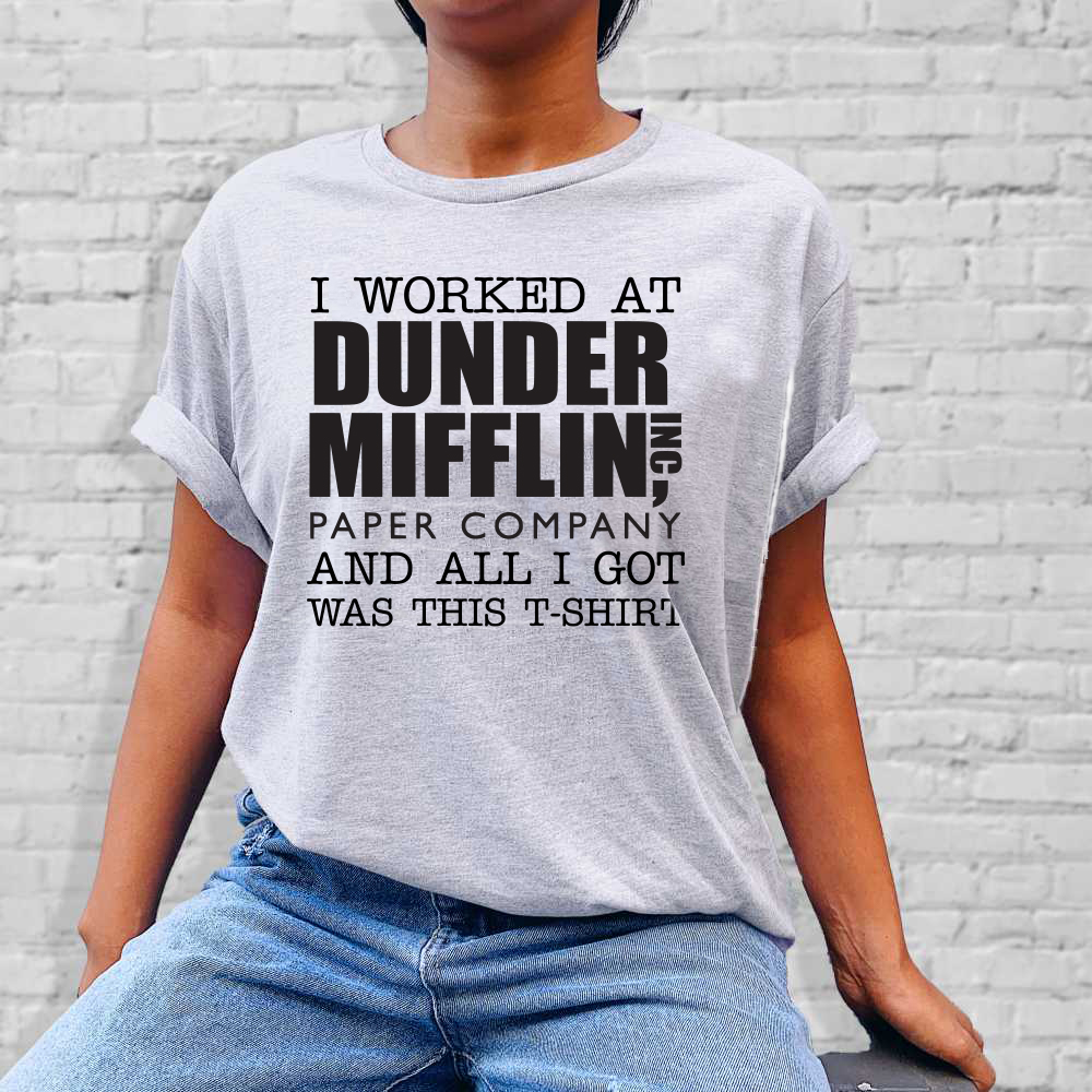 Dunder Mifflin Tee Dunder Mifflin T-Shirt - Image 1