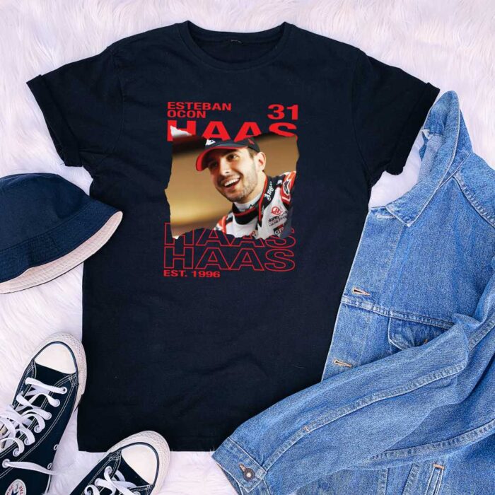 Esteban Ocon Haas T-Shirt