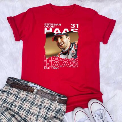 Esteban Ocon Haas T-Shirt