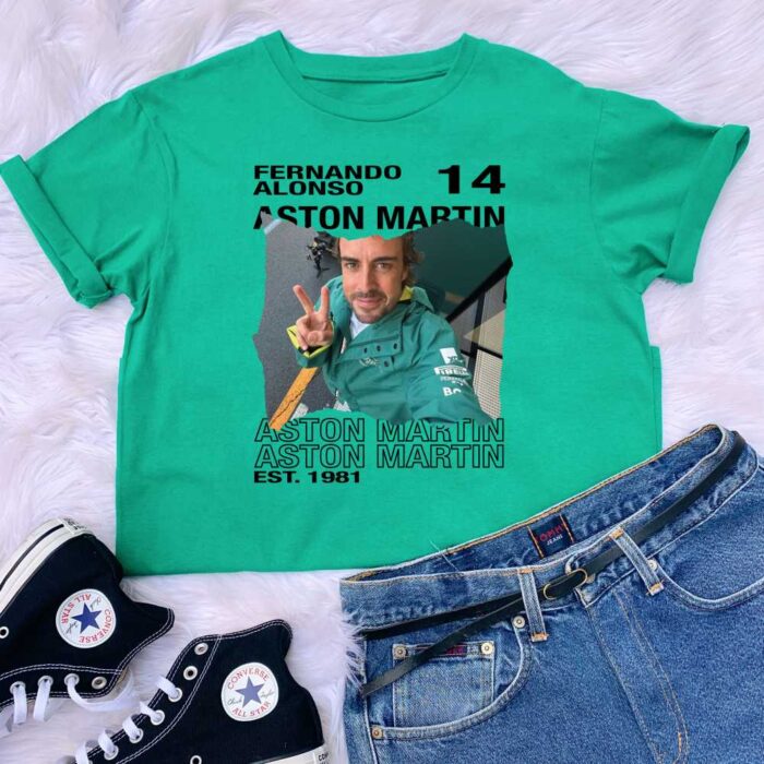 Fernando Alonso Aston Martin T-Shirt